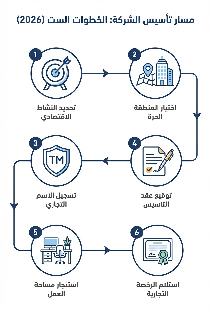 خطوات وإجراءات تأسيس شركة في المناطق الحرة الإماراتية