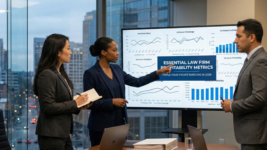 The Essential Law Firm Profitability Metrics Partners Must Track in 2026