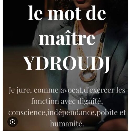 Cabinet d’avocat maître YDROUDJ