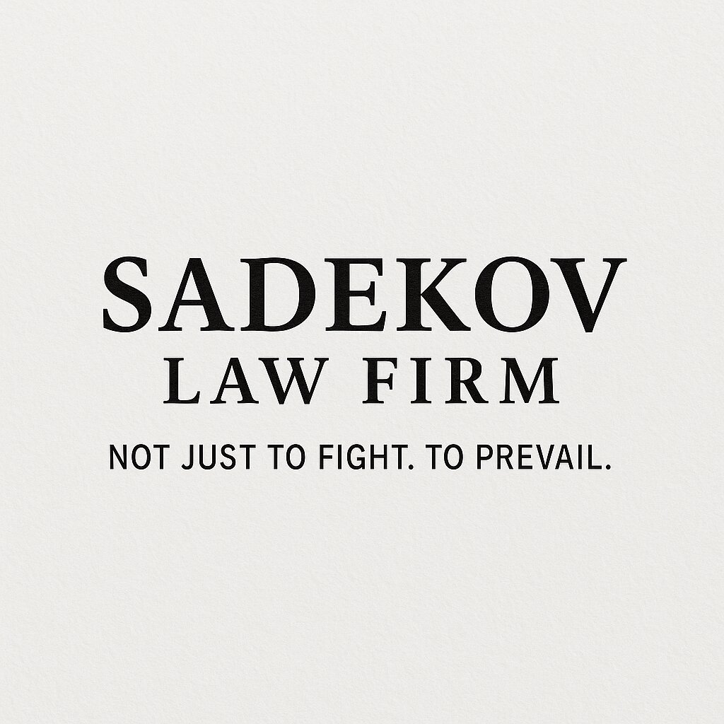 Sadekov Law firm cover photo