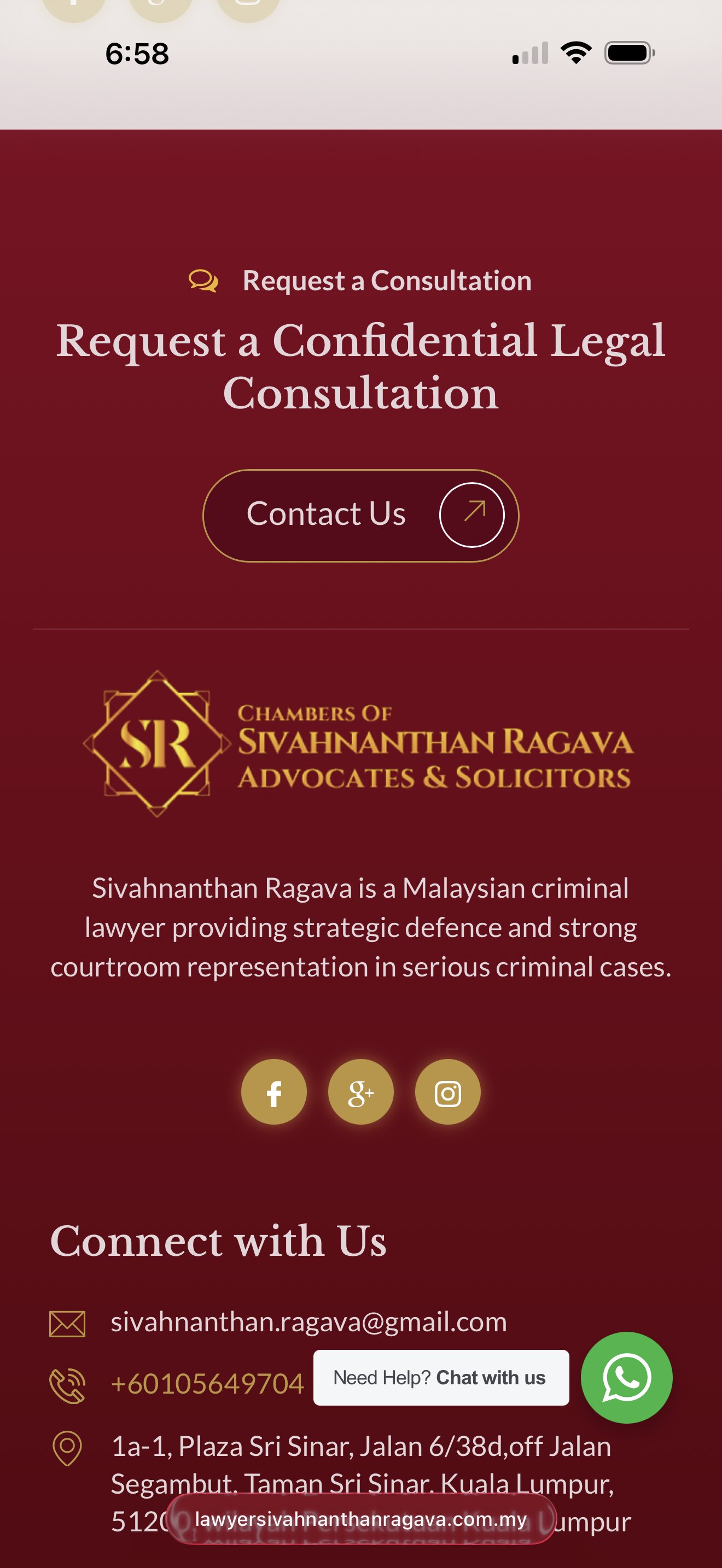 Chambers Of Sivahnanthan Ragava cover photo