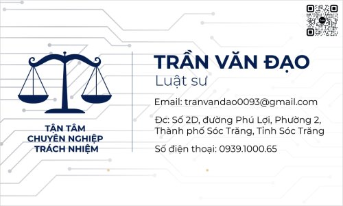 Luật sư Trần Văn Đạo