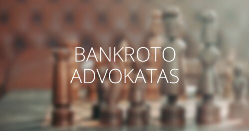 Bankroto advokatas