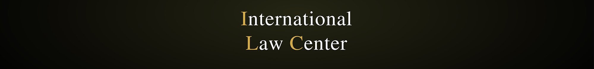 ILC - International Law Center cover photo
