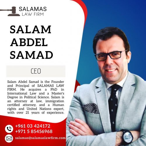 SALAMAS LAW FIRM Logo