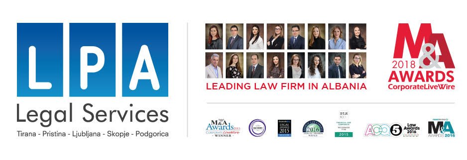 Legal and Professional Services Albania - LPA Law Firm Albania cover photo