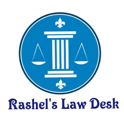 Rashel's Law Desk Logo