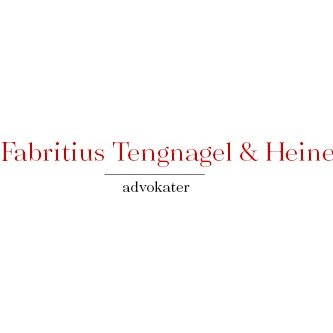 Fabritius Tengnagel & Heine