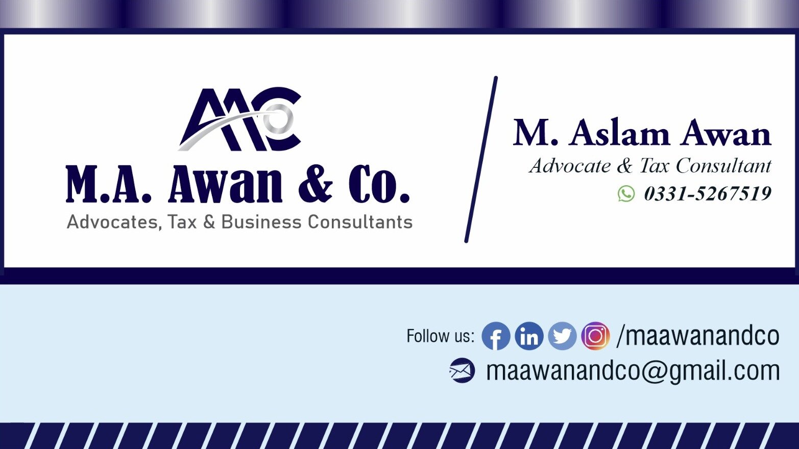 M.A. Awan & Co. cover photo